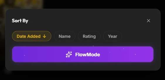 FlowMode and Sorting